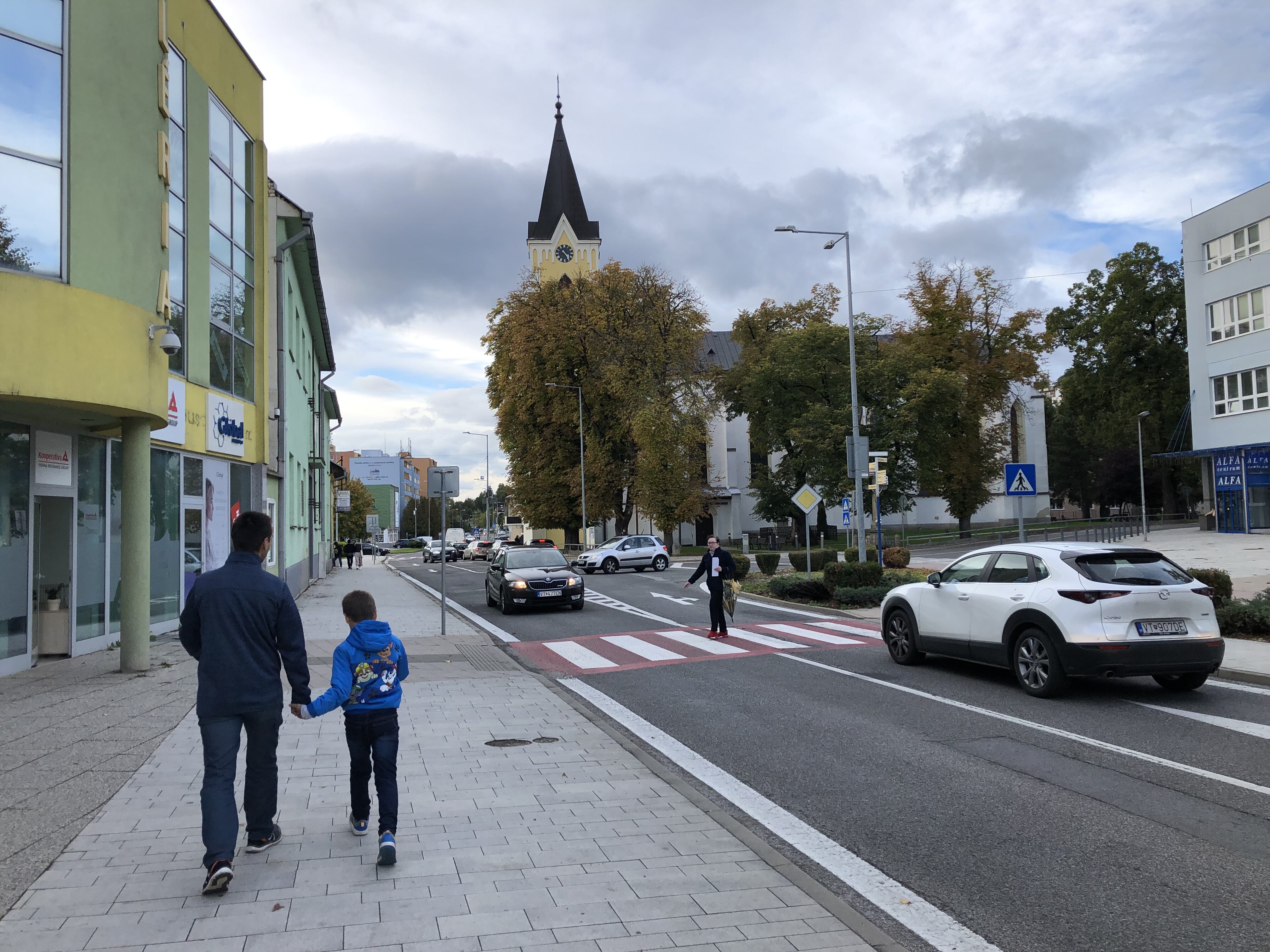 La ville de Vranov nad Toplou, notre destination